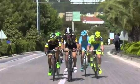 Видео финиша второго этапа велогонки «Тура Романдии» с участием гонщиков «Астаны»