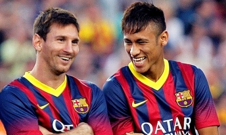 Аргентинец Месси и бразилец Неймар задают тон в «Барселоне»