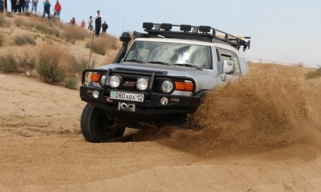 Подведены итоги ралли-кросса в Актау