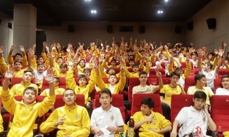 Воспитанники «Кайрата» посетили фильм «Матч»