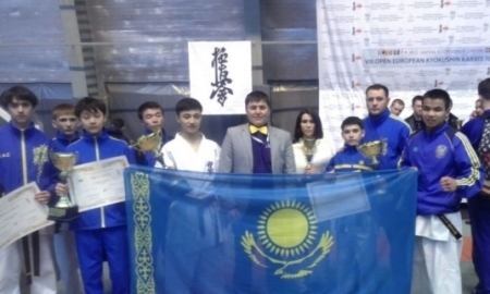 Казахстанские спортсмены завоевали медали на Первенстве Европы по каратэ