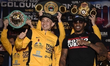 Бой Головкин — Монро покажут в прямом эфире на «Россия 2» и «Бойцовский клуб»