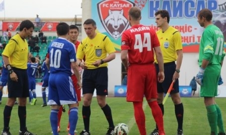 Отчет о матче Премьер-Лиги «Кайсар» — «Окжетпес» 0:2