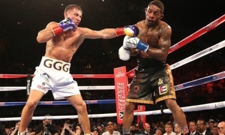 Головкин нанёс на 46 точных ударов больше, чем Монро