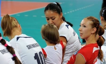 Казахстанки стартовали с поражения на чемпионате Азии по волейболу