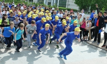 Как в Астане отметили Международный Олимпийский день