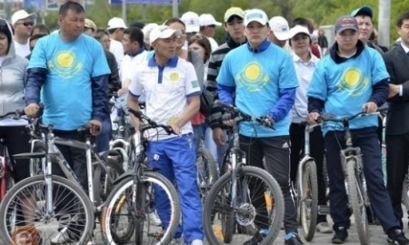 В Караганде состоится велопробег, посвященный Дню государственных символов РК