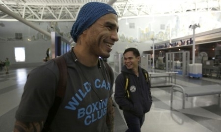 Мигель Котто прибыл в Нью-Йорк на бой с побитым Геннадием Головкиным Дэниэлом Гилом