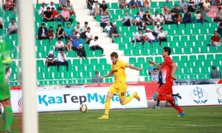 Фото с матча Премьер-Лиги «Кайсар» — «Кайрат» 0:0