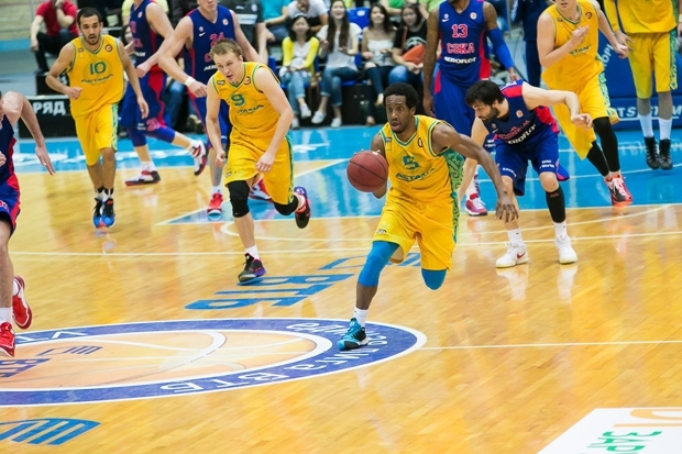 Фоторепортаж с матча ВТБ «Астана» — ЦСКА 75:111