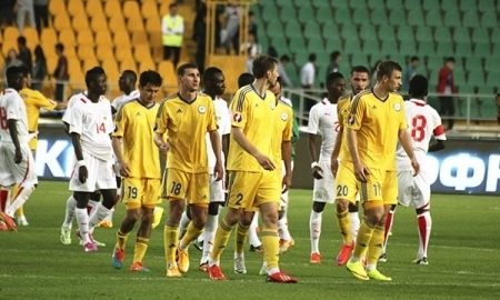 Фоторепортаж с товарищеского матча Казахстан — Буркина-Фасо 0:0