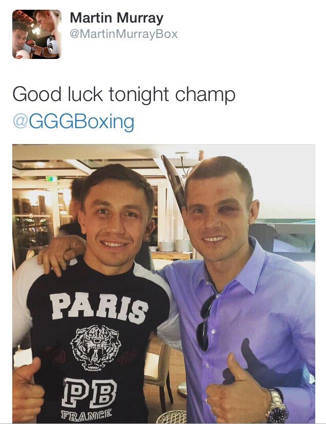 Мюррей пожелал Головкину удачи в бою с Монро