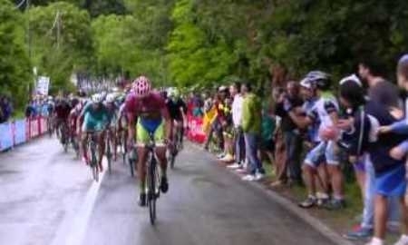 Видео финиша 11-го этапа велогонки «Джиро д’Италия» с участием гонщиков «Астаны»