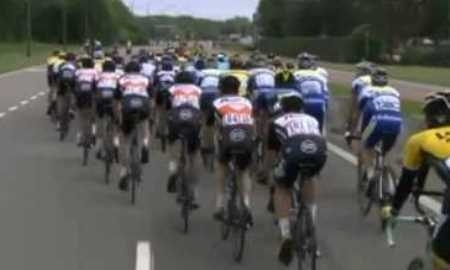 Видео финиша первого этапа велогонки «World Ports Classic» с участием гонщиков «Астаны»