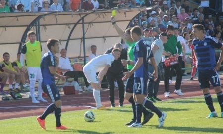 Фоторепортаж с матча Премьер-Лиги «Атырау» — «Ордабасы» 1:1