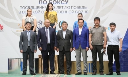 Фоторепортаж с церемонии награждения чемпионов и призеров чемпионата Казахстана