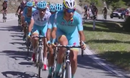 Видео финиша 19-го этапа велогонки «Джиро д’Италия» с участием гонщиков «Астаны»