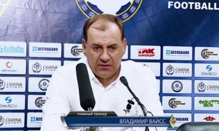 Видео послематчевой пресс-конференции Владимира Вайсса игры Премьер-Лиги «Кайрат» — «Тараз» 2:0 