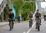 В Алматы состоялся велопробег в честь Дня защитника Отечества и 70-летия Победы