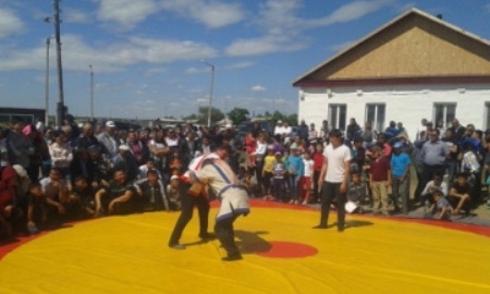 В Павлодарской области прошли праздничные состязания «Село — моя золотая колыбель»
