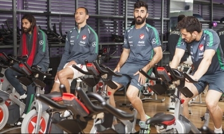 Перед матчем с Казахстаном турки работают интенсивно