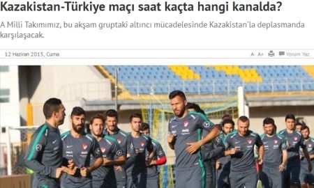 «Плей-офф для сборной Турции начинается уже сегодня». Обзор турецкой прессы перед матчем Казахстан — Турция