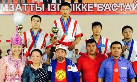Карагандинцы стали призерами на чемпионате РК по қазақ күресі