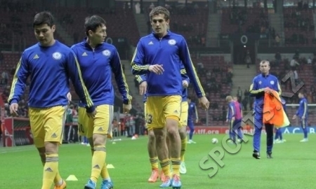 Стартовые составы сборных Казахстана и Турции