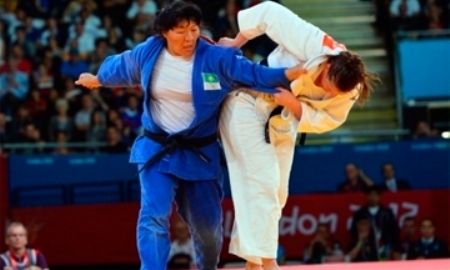 Дзюдоистка Гульжан Исанова стала пятой на этапе Гран-при в Будапеште