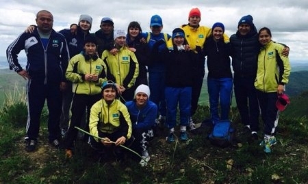 Женская «молодежка» завершила сборы под Алматы