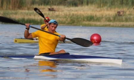 В Атырау прошла четвертая Спартакиада РК по гребле на байдарках и каноэ