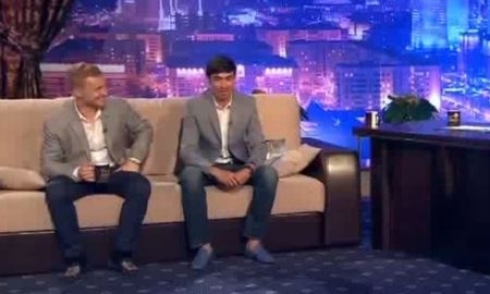 Самат Смаков и Андрей Карпович в передаче «Түнгі студияда»