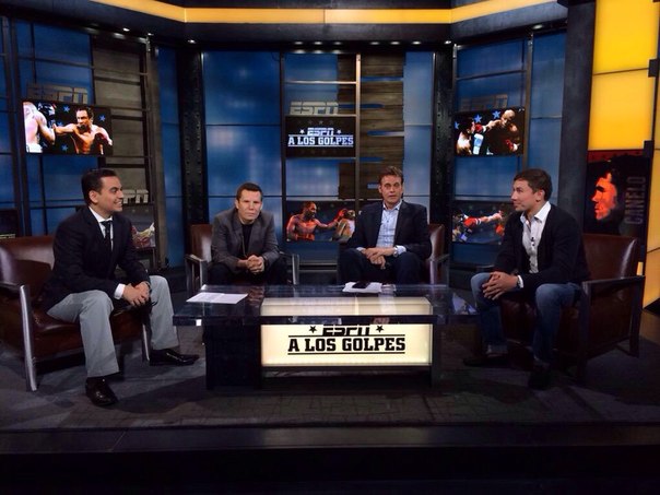 Геннадий Головкин вновь посетил студию ESPN