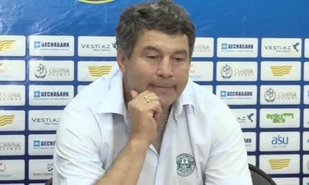 Видео послематчевой пресс-конференции Виктора Кумыкова игры Премьер-Лиги «Ордабасы» — «Астана» 0:2