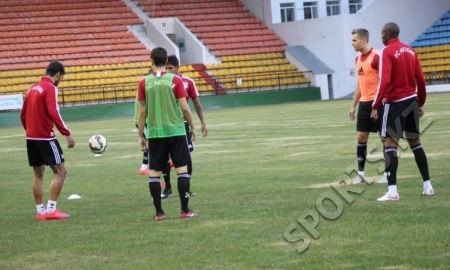 Фоторепортаж с предыгровой тренировки «Актобе»