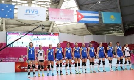Казахстанские волейболистки стартуют на втором этапе Мирового Гран-При