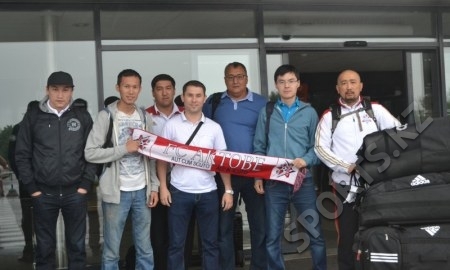 Фоторепортаж с прилета «Актобе» в Таллин