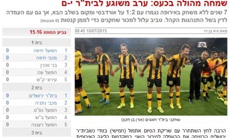 «Видно, что „Ордабасы“ просто не готов к большим победам». Обзор израильских СМИ и мнений болельщиков после матча «Бейтар» — «Ордабасы»