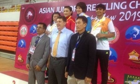 Юниорки сборной Казахстана завоевали пять медалей чемпионата Азии