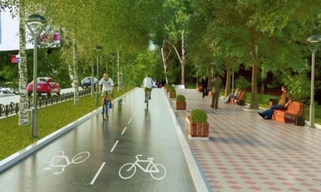 В Алматы построят более 6 километров велодорожек