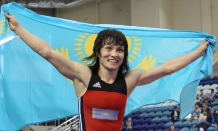 Как представитель борьбы Татьяна Аманжол выполнила норматив «Мастера спорта» по футболу