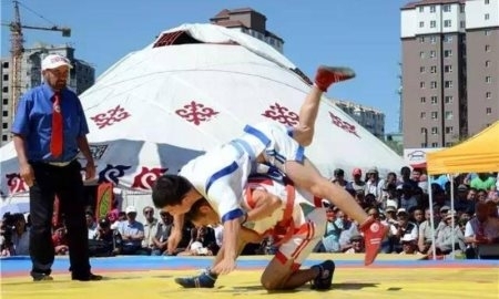 Актауские спортсмены стали серебряными призерами чемпионата Азии по казакша курес в Китае