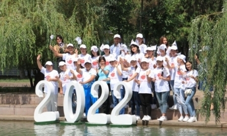 Жители Алматы вышли на улицы для поддержки идеи проведения Олимпиады 2022