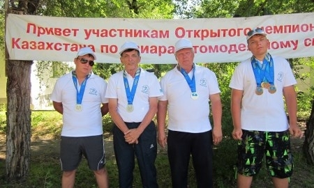 Актауские спортсмены завоевали семь медалей на чемпионате Казахстана по авиамодельному спорту