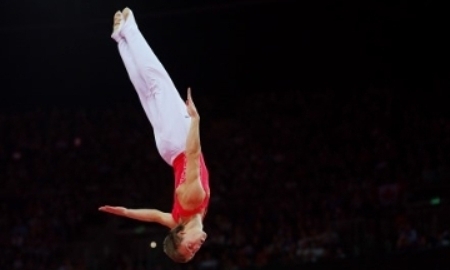 Североказахстанец Виталий Делль стал чемпионом соревнований по прыжкам на акробатической дорожке в Ставрополе