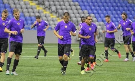 Фоторепортаж с предыгровой тренировки «Марибора» в Астане