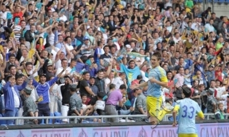 Матч «Астана» — «Марибор» — в тройке самых посещаемых