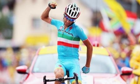 Федерация велоспорта поздравила Винченцо Нибали
