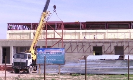 В Алматинской области строят новый спортивный комплекс