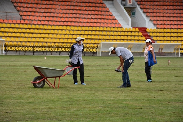 Кажымукан Демеуов: «Поле готово на сто процентов»